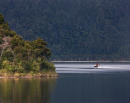 The Okataina scenic reserve can be found largely in its natural state