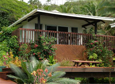 One of the 5 bungalows on the hillside!